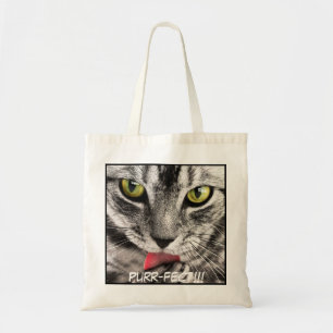 Cute Adsible Close Cat Bild Tygkasse