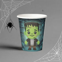 Cute Adsible Frankenstein Papprare kopp