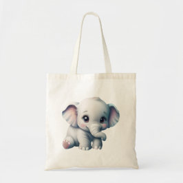 Cute Adsible Kawaii Baby Elephant Tygkasse