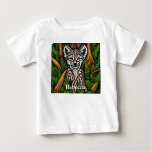 Cute Adsible Little Lynx Kitten T Shirt