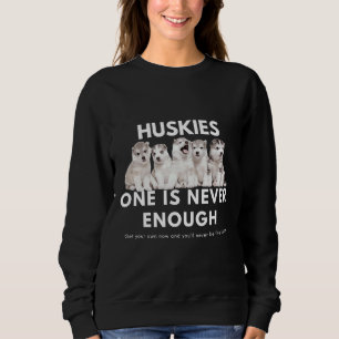 Cute Adsible Siberian husky Puppies T Shirt