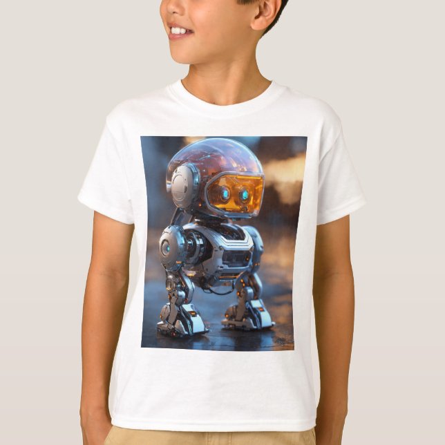 Cute Aecthitic, Robot T Shirt (Framsida)