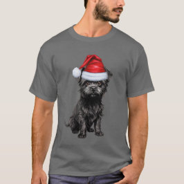 Cute Affenpinscher Hund älskare Funny jul T Shirt