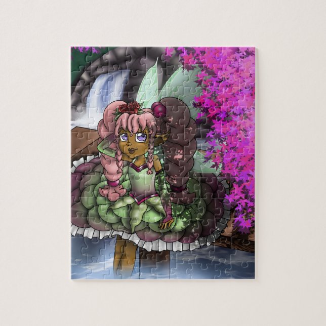 Cute African American Fairy Pussel (Vertikal)