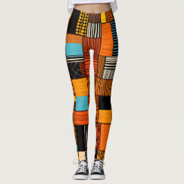 Cute African Print Leggings