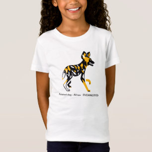 Cute African vild hund-Paílated hund-Nature - Natu T Shirt