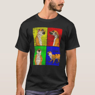 Cute Afrika Safari Zoo Animal Pop Meerkat T Shirt