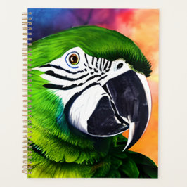 Cute AI-genererad Grönt Parrot