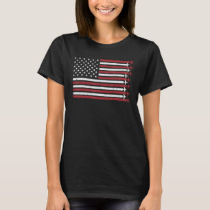 Cute Airplan Pilot Art För manar Women Aviation 4: T Shirt