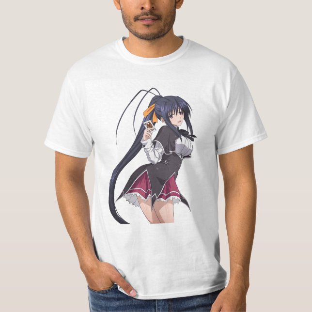 Cute Akeno Himejima T Shirt (Framsida)