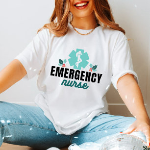 Cute Akut Sjukhusjulgåva till hälso- och sjukvård T Shirt