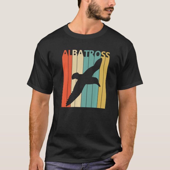 Cute Albatross Animal T Shirt (Framsida)