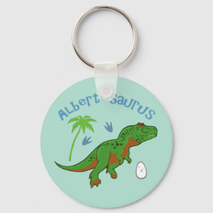 Cute Albertosaurus Nyckelring