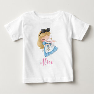 Cute Alice i Wonderland Girl T Shirt