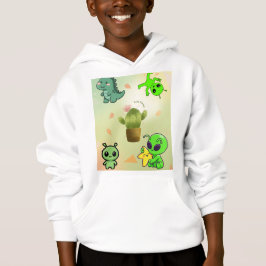 cute alien&cactus hoodie,Add a touch of cosmic cut T Shirt
