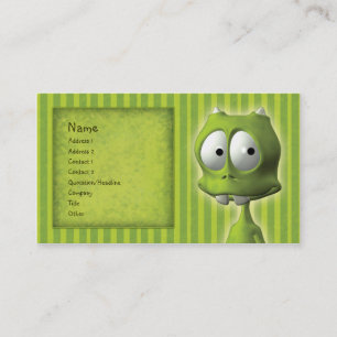 Cute Alien Design Visitkort