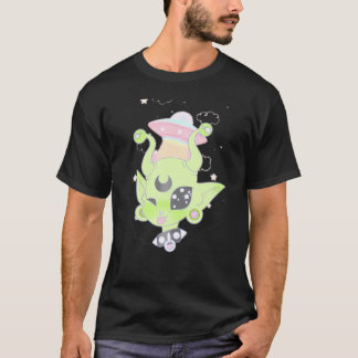Cute Alien Donghua och djur som är infekterade med T Shirt