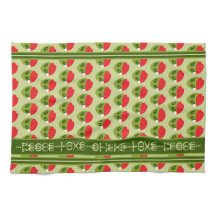 Cute Alien i Santa Hat Motif Din text i tecken