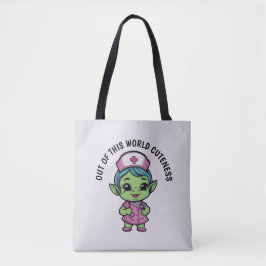 Cute Alien Nurse Tygkasse