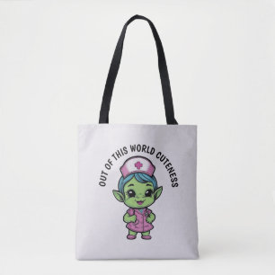 Cute Alien Nurse Tygkasse