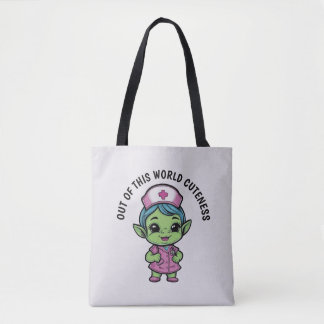 Cute Alien Nurse Tygkasse