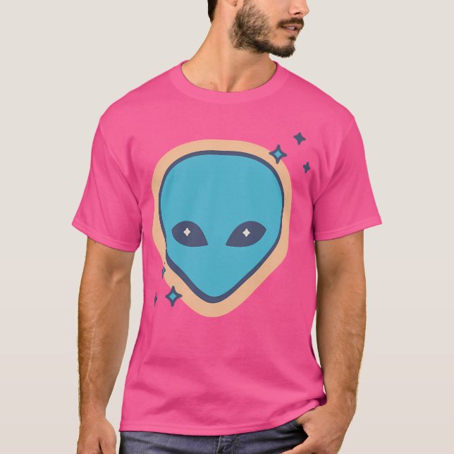 Cute Alien T Shirt (Framsida)