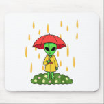 Cute Alien With Umbrella Kawaii Space Character Musmatta<br><div class="desc">An adorable alien stands happily in the rain holding a tiny umbrella, creating a charming and playful scene. This cute extraterrestrial character brings together whimsical sci-fi fun and cozy rainy day vibes. Perfect for anyone who loves kawaii aliens, quirky space creatures, and lighthearted cartoon designs. The sweet alien and gentle...</div>