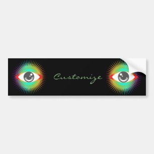 Cute All-view Alien Öga Thunder_Cove Bildekal
