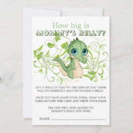 Cute Alligator Grönt hur stor är Mammans belly