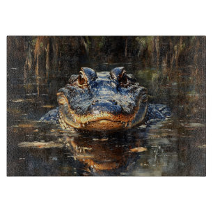 Cute Alligator in the Florida Everglades Painting