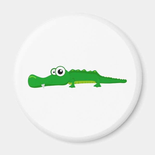 Cute alligator magnet (Framsidan)