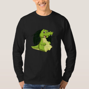 Cute Alligator Reptiles Zoo Animals Ponds Crokodil T Shirt