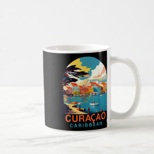 Cute Aloha Hawaiian Summer Vacation Shaka Hibiscus Kaffemugg