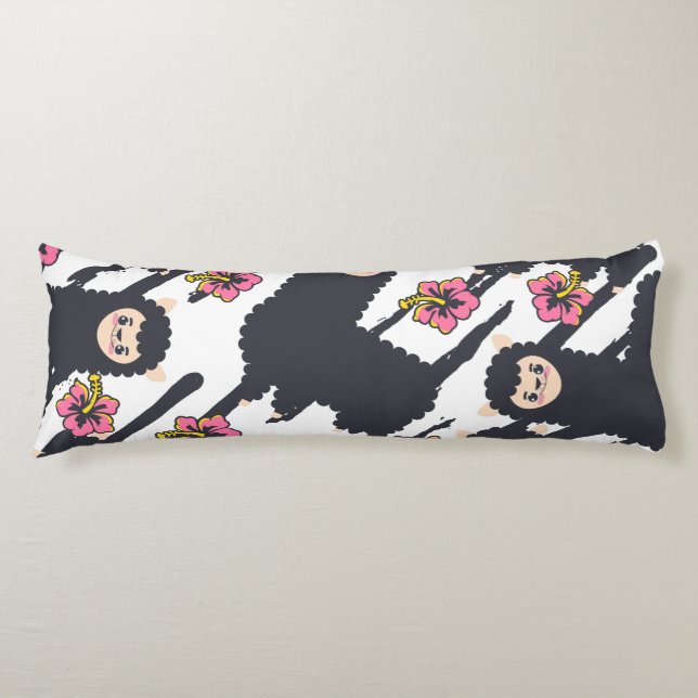 Cute Alpaca Kroppskudde (Framsidan)