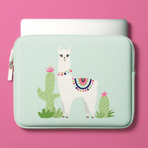 Cute Alpaca Laptop Fodral