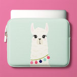 Cute Alpaca Laptop Fodral<br><div class="desc">Cute alpaca-design.</div>