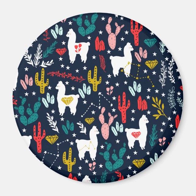 Cute Alpaca Magnet (Framsidan)