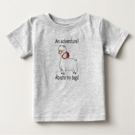 Cute alpacha äventyr pun tröja