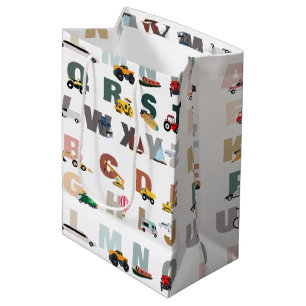 Cute Alphabet ABC Lastbilar, Transport Fordon