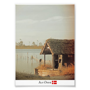 Cute Als Ode/Danmark Photo Print! Fototryck