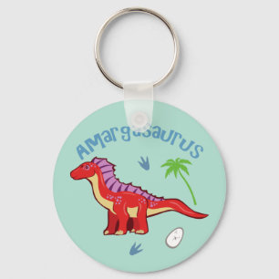 Cute Amargasaurus Nyckelring