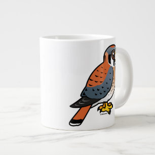 Cute American Kestrel Jumbo Mugg