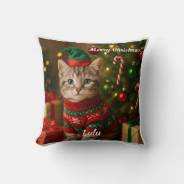 Cute American Shorthair Cat-Personligen, jul Kudde