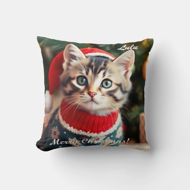 Cute American Shorthair-Personligen Kudde (Framsida)