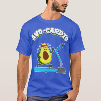 Cute amp Funny AvoCardio Avocado Cardio Pun Gym T Shirt