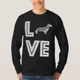 Cute Amp Funny Dachshund Hund Djurälskare Gift G00 T Shirt