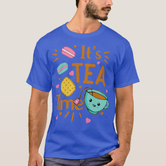 Cute amp Roligt Tea Party T Shirt