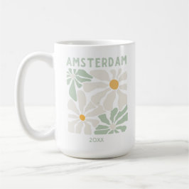 Cute Amsterdam-Blommigten Kaffemugg