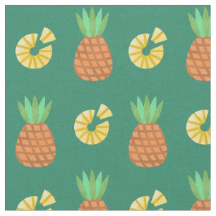 Cute ananas, Mönster Tyg
