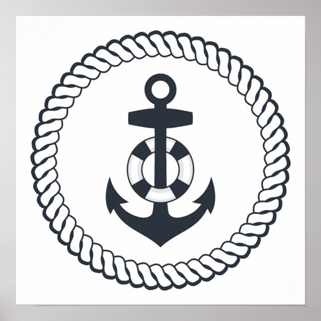 Cute Anchor Poster (Framsidan)